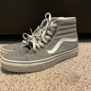 Gray Hightop Vans